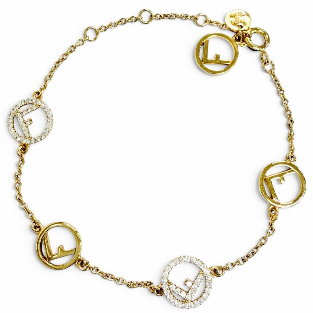 FENDI Gold Charm Bracelet